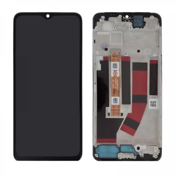 Ecran lcd avec vitre tactile pour Oppo A57s ORIGINAL RECONDITIONN� avec chassis noir