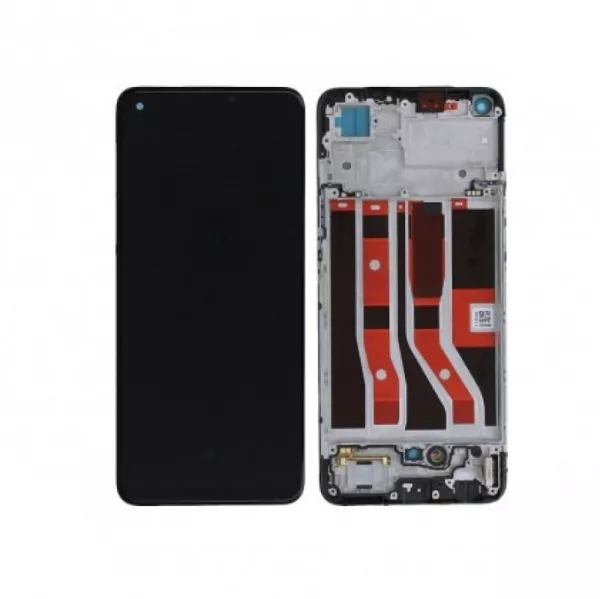 Ecran lcd avec vitre tactile pour Oppo A9 2020 avec chassis TFT noir