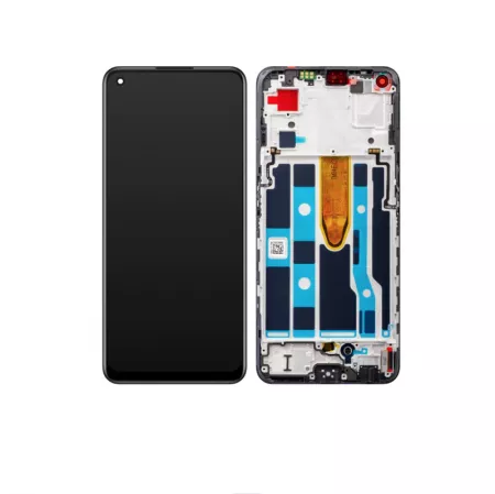 Ecran lcd avec vitre tactile pour Oppo Find X5 Lite avec chassis ORIGINAL RECONDITIONNÉ noir