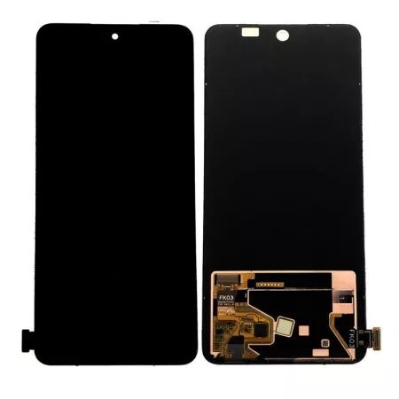 Ecran lcd avec vitre tactile pour Oppo Reno 12 F 4G sans chassis TFT noir