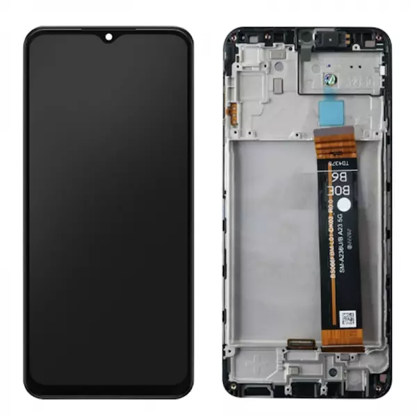 Ecran lcd avec vitre tactile pour SAMSUNG A235F Galaxy A23 4G ORIGINAL RECONDITIONN� avec chassis noir