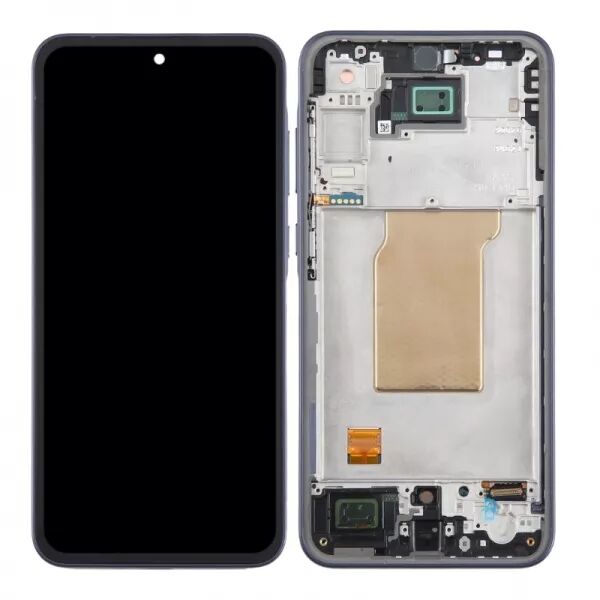 Ecran lcd avec vitre tactile pour SAMSUNG A356B Galaxy A35 5G avec chassis ORIGINAL RECONDITIONN� noir