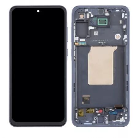 Ecran lcd avec vitre tactile pour Samsung A556B Galaxy A55 5G avec chassis TFT noir