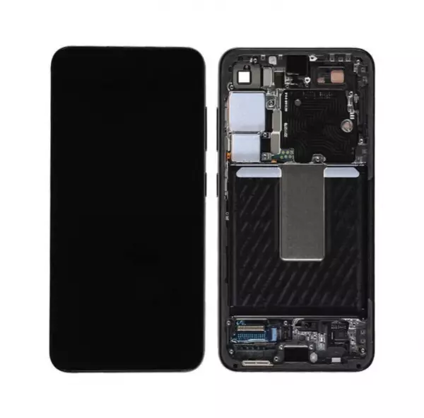 Ecran lcd avec vitre tactile pour SAMSUNG S921B Galaxy S24 avec chassis ORIGINAL RECONDITIONN� argent
