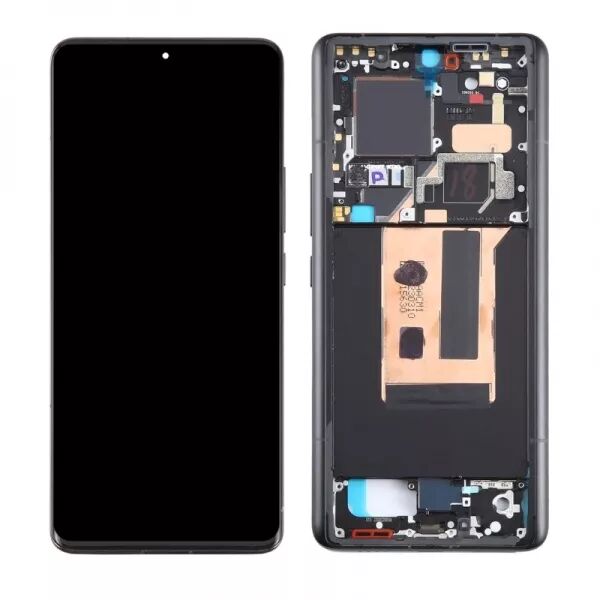 Ecran lcd avec vitre tactile pour Xiaomi 13 Ultra avec chassis TFT noir