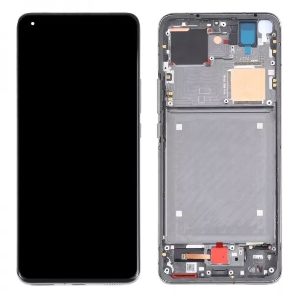 Ecran lcd avec vitre tactile pour Xiaomi Mi 11 Ultra avec chassis ORIGINAL RECONDITIONN� noir