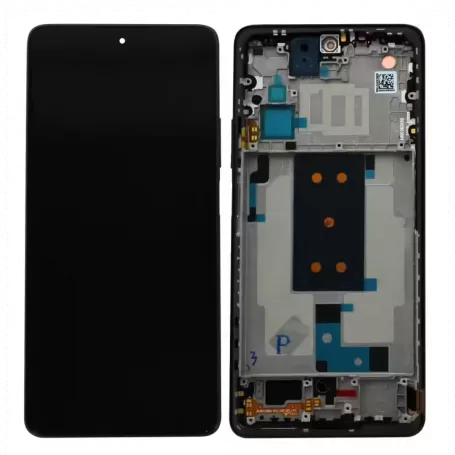 Ecran lcd avec vitre tactile pour Xiaomi Mi 11T Pro avec chassis ORIGINAL RECONDITIONN� argent