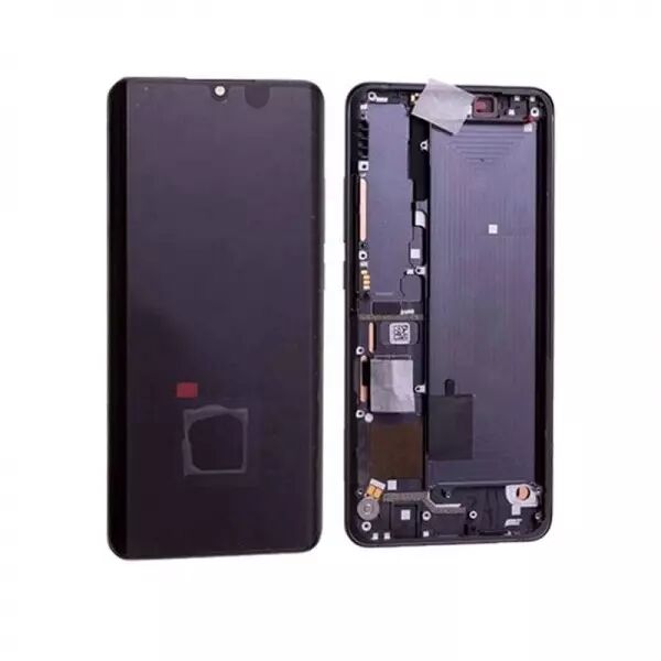 Ecran lcd avec vitre tactile pour Xiaomi Mi Note 10 Lite avec chassis ORIGINAL RECONDITIONN� noir