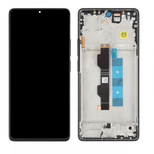 Ecran lcd avec vitre tactile pour Xiaomi Poco M6 Pro 4G avec chassis TFT noir