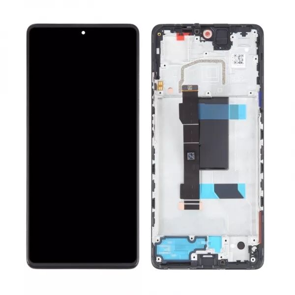 Ecran lcd avec vitre tactile pour Xiaomi Poco X5 Pro avec chassis TFT noir