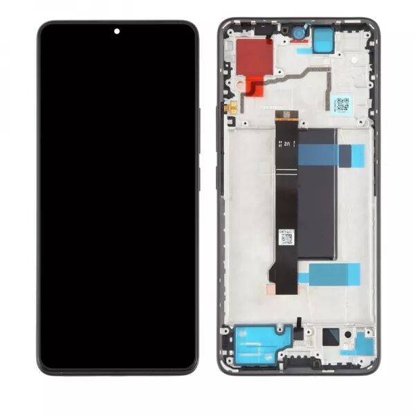 Ecran lcd avec vitre tactile pour Xiaomi Poco X6 avec chassis ORIGINAL RECONDITIONN� noir