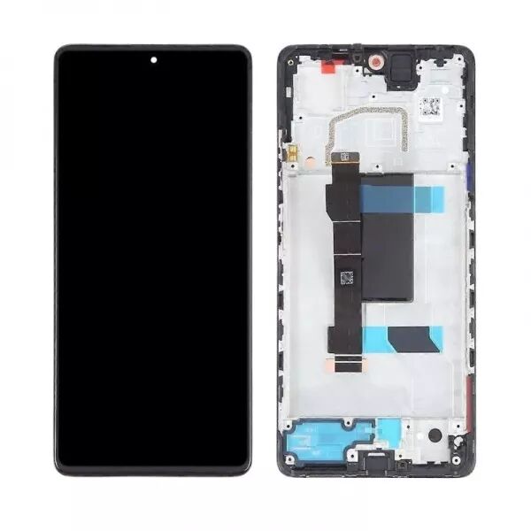 Ecran lcd avec vitre tactile pour Xiaomi Redmi Note 12 Pro 5G avec chassis ORIGINAL RECONDITIONN� noir