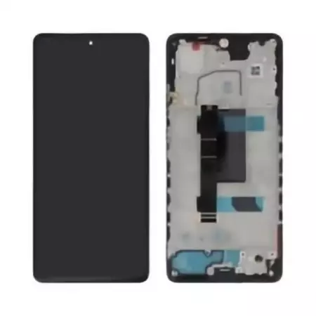 Ecran lcd avec vitre tactile pour Xiaomi Redmi Note 12 Pro 5G TFT avec chassis noir