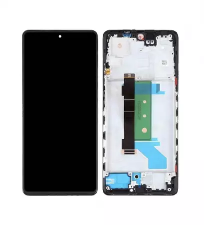 Ecran lcd avec vitre tactile pour Xiaomi Redmi Note 12 Pro Plus 5G avec chassis ORIGINAL RECONDITIONNÉ noir