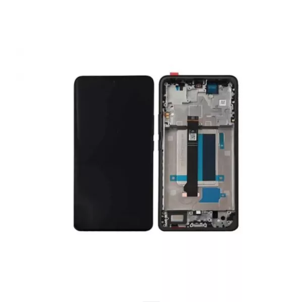 Ecran lcd avec vitre tactile pour Xiaomi Redmi Note 13 Pro Plus 5G avec chassis ORIGINAL RECONDITIONN� noir