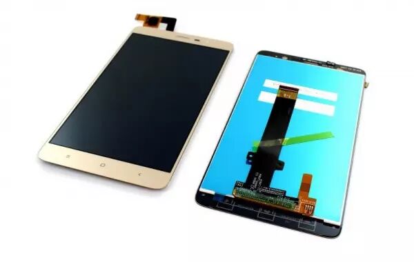 Ecran lcd avec vitre tactile pour Xiaomi Redmi Note 3 or