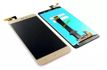 Ecran lcd avec vitre tactile pour Xiaomi Redmi Note 3 Pro or