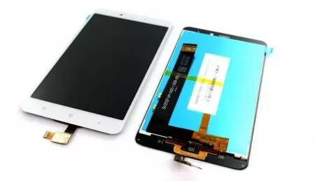 Ecran lcd avec vitre tactile pour Xiaomi Redmi Note 4 blanc