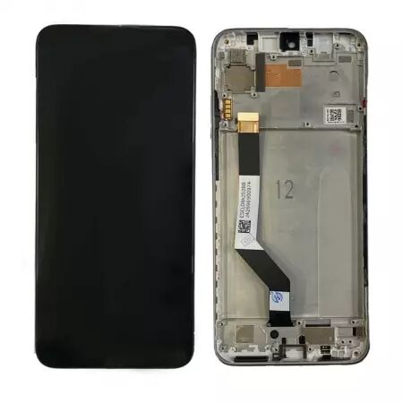 Ecran lcd avec vitre tactile pour Xiaomi Redmi Note 7 avec chassis blanc