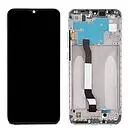 Ecran lcd avec vitre tactile pour Xiaomi Redmi Note 8 avec chassis silver/argent
