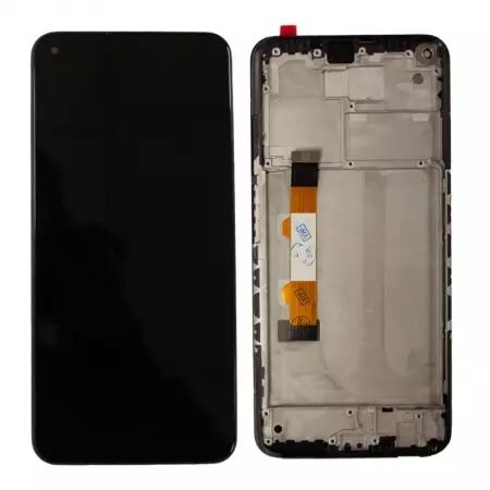 Ecran lcd avec vitre tactile pour Xiaomi Redmi Note 9T avec chassis noir