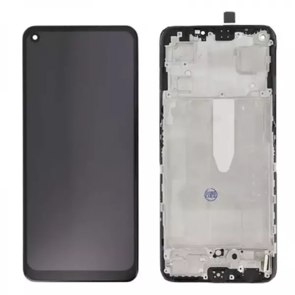 Ecran lcd avec vitre tactile TFT pour ONEPLUS Nord CE 5G avec chassis noir