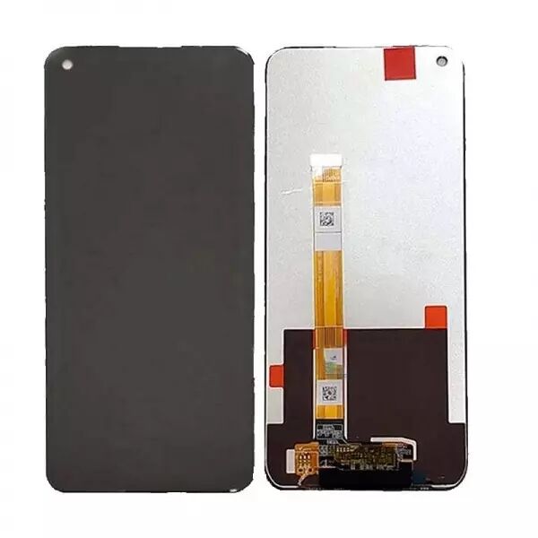 Ecran lcd avec vitre tactile TFT pour Oppo A53s noir