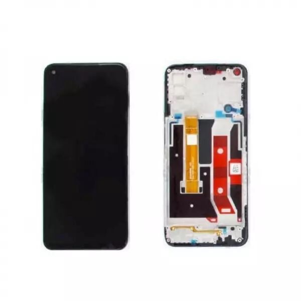 Ecran lcd avec vitre tactile TFT pour Oppo A72 5G avec chassis noir