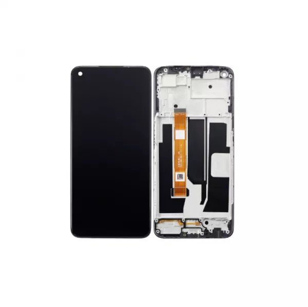 Ecran lcd avec vitre tactile TFT pour Oppo A74 5G avec chassis noir