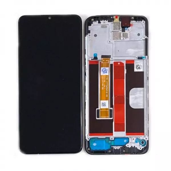 Ecran lcd avec vitre tactile TFT pour Oppo A9 2020 avec chassis noir