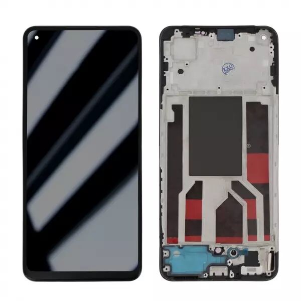 Ecran lcd avec vitre tactile TFT pour Oppo Reno 8 Pro 5G avec chassis noir