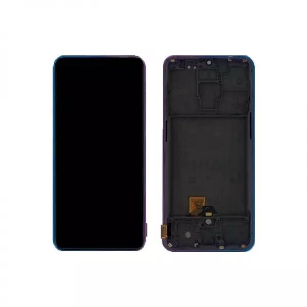 Ecran lcd avec vitre tactile TFT pour Oppo RX17 Pro avec chassis bleu