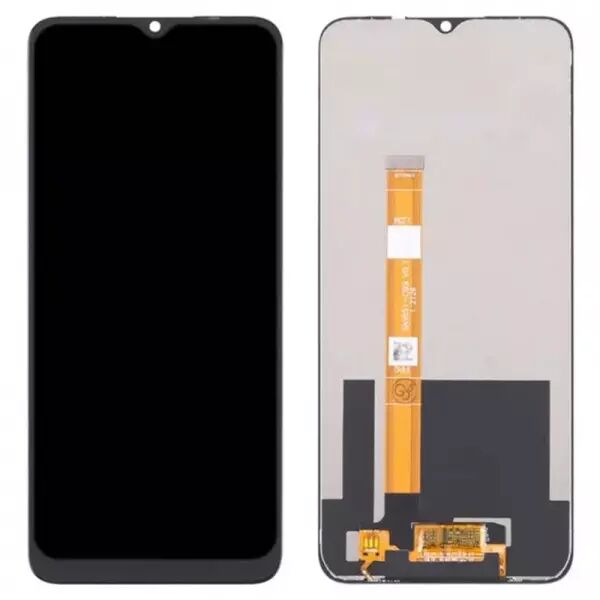 Ecran lcd avec vitre tactile TFT pour Realme C21Y noir