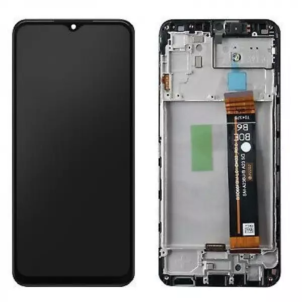 Ecran lcd avec vitre tactile TFT pour SAMSUNG A236B Galaxy A23 5G avec chassis noir