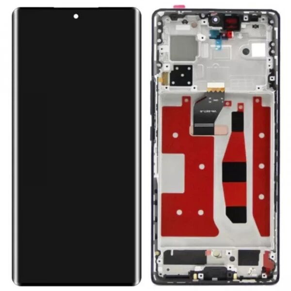 Ecran lcd Honor 70 \ original reconditionn�\  avec chassis noir