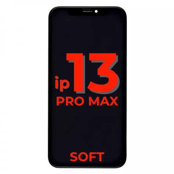 Ecran lcd iPhone 13 Pro Max SOFT OLED RJ bordures d\'origine (puce amovible)