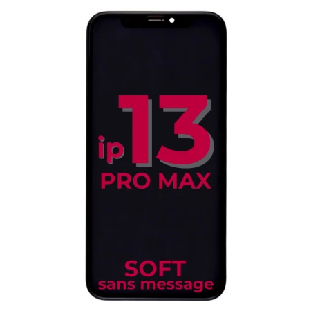 Ecran lcd iPhone 13 Pro Max SOFT OLED sans message d\'erreur