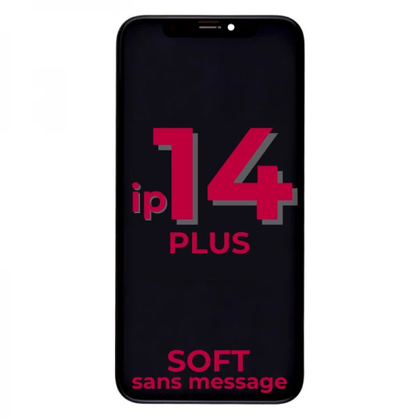 Ecran lcd iPhone 14 Plus SOFT OLED sans message d\'erreur