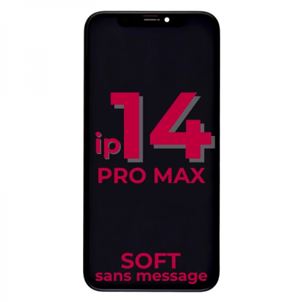 Ecran lcd iPhone 14 Pro Max SOFT OLED sans message d\'erreur