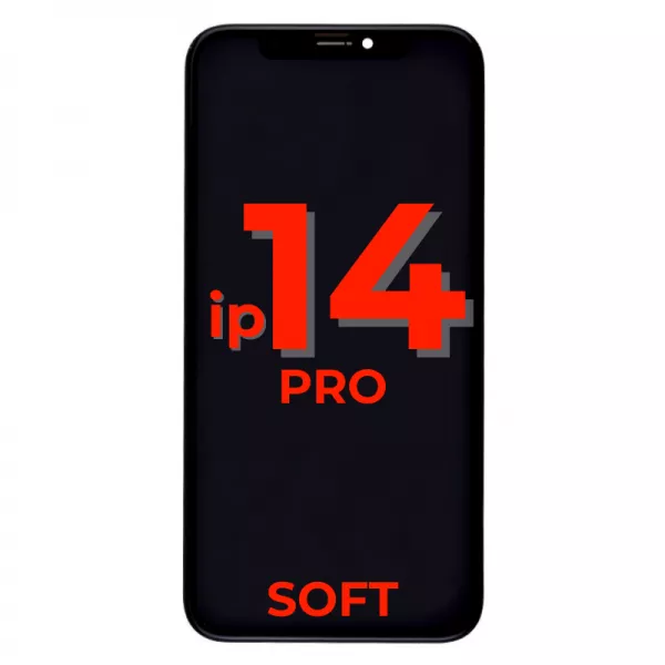 Ecran lcd iPhone 14 Pro SOFT OLED bordures d\'origine (Puce IC d\'origine � souder)