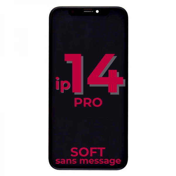 Ecran lcd iPhone 14 Pro SOFT OLED sans message d\'erreur