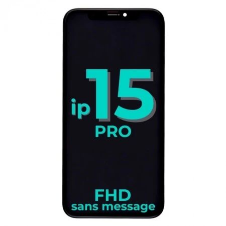 Ecran lcd iPhone 15 Pro Incell FHD 120 hz sans message d\'erreur