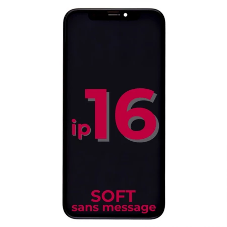 Ecran lcd iPhone 16 SOFT OLED sans message d\'erreur