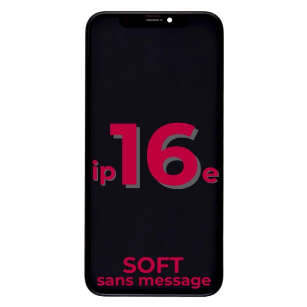 Ecran lcd iPhone 16E SOFT OLED sans message d\'erreur