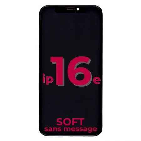 Ecran lcd iPhone 16E SOFT OLED sans message d\'erreur