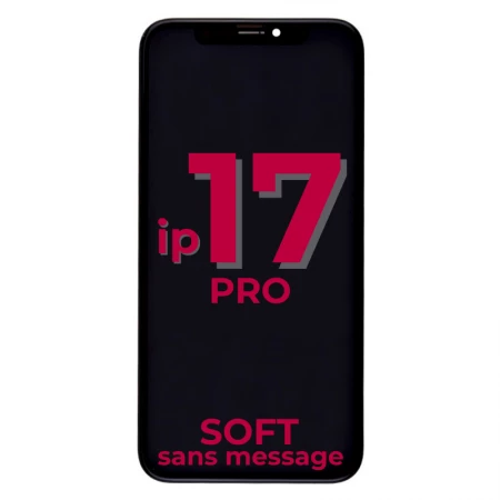 Ecran lcd iPhone 17 Pro SOFT OLED sans message d\'erreur