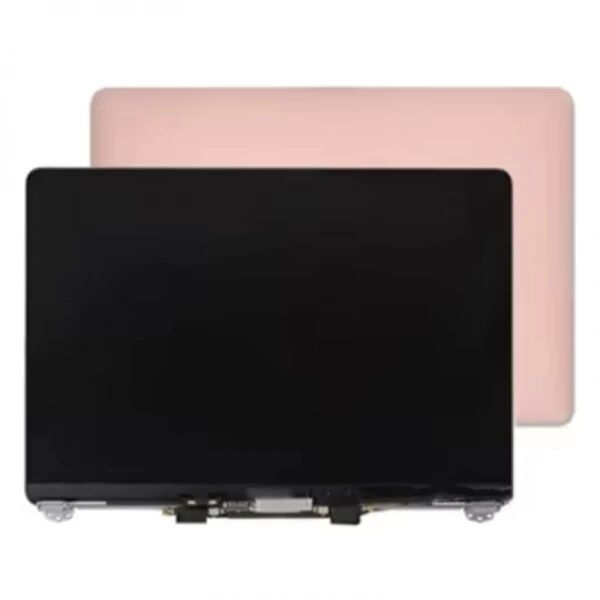 Ecran LCD MACBOOK AIR 13 A1932/A2179 RETINA (ann�e 2019-2020), complet avec chassis et nappe LCD \ original reconditionn�\  or rose (L�ger impact c�t� droit)