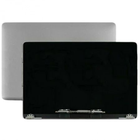 Ecran LCD MACBOOK AIR 13 A1932/A2179 RETINA SANS LOGO (année 2019-2020), complet avec chassis et nappe LCD gris foncé