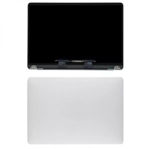 Ecran LCD MACBOOK PRO 13 A2338 (ann�e 2020), complet avec chassis et nappe LCD \ original reconditionn�\  silver/agent