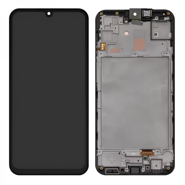 Ecran lcd OLED avec chassis Samsung A155 Galaxy A15 4G noir